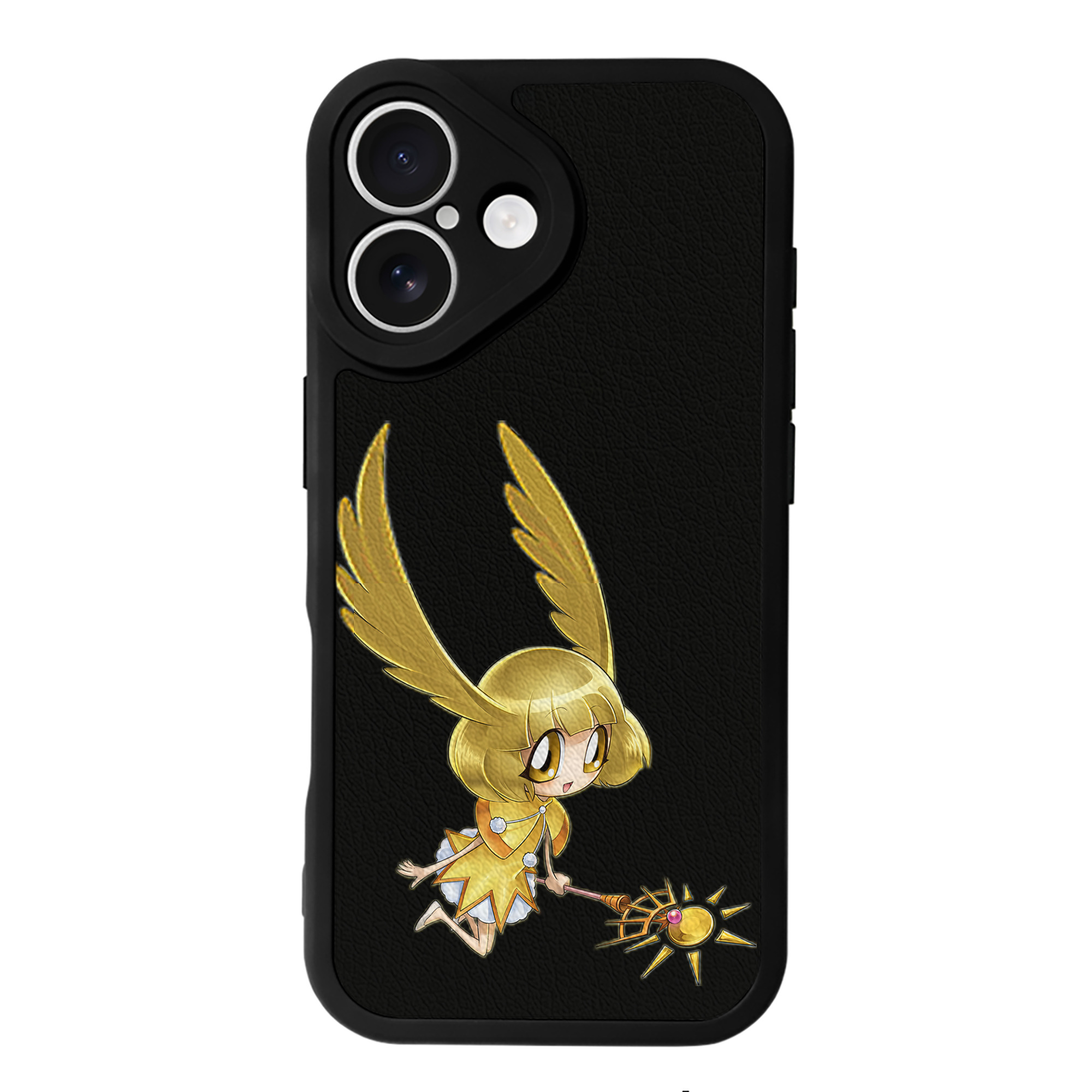 遊☆戯☆王 Yu-Gi-Oh! 【iPhone 16シリーズ対応】シリコンスマホケース（レザー調） 材質：シリコン